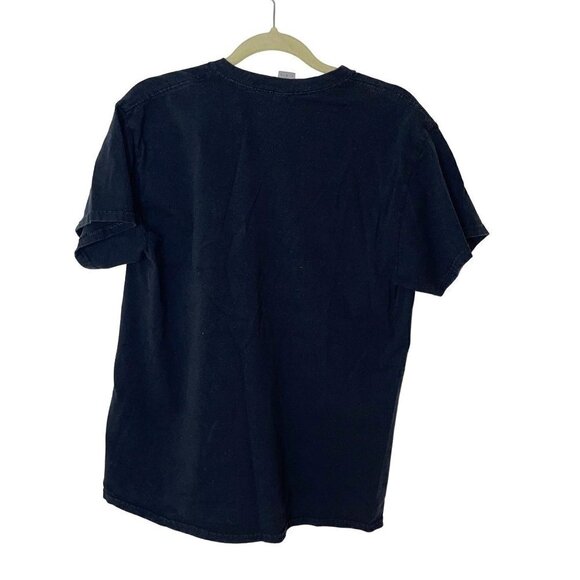 Gildan The Shining Mens T Shirt Black Size Large Vintage White Jack Nicholson - Picture 2 of 8